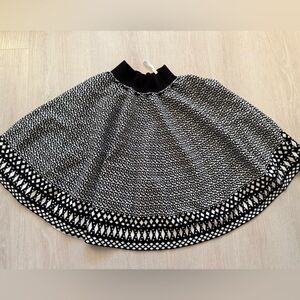 Stella & Jamie Monochrome Textured Skirt
